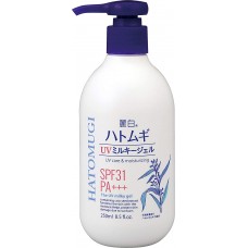 Sữa Dưỡng Thể Chống Nắng Hatomugi UV Milky Gel SPF31/PA+++ 250ml