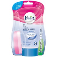 Kem Tẩy Lông Veet Silk & Fresh Dành Cho Da Nhạy Cảm 150g